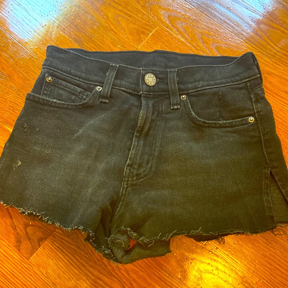 BDG Denim Black Denim Shorts from Urban Outfitters